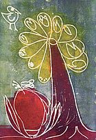 Elisabeth Sautter - Baum mit roter Frucht